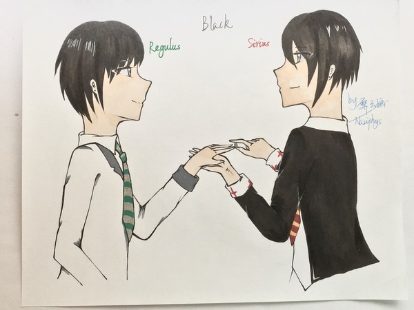 黑兄弟同人图