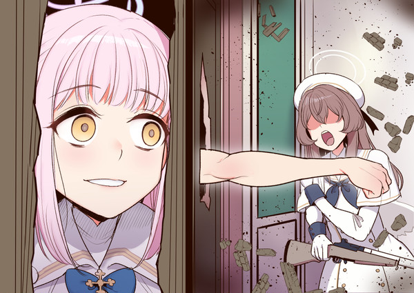 ブルアカネタ絵まとめ