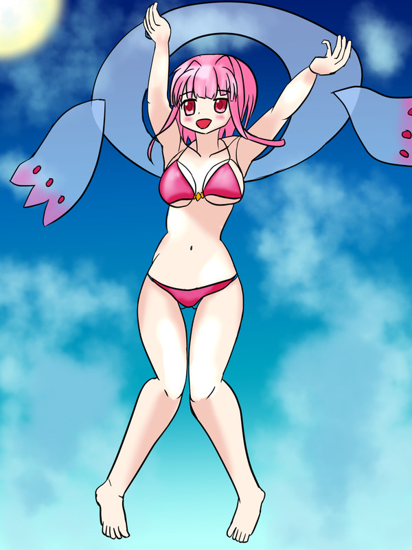 環いろは水着ver　背景付けてみました