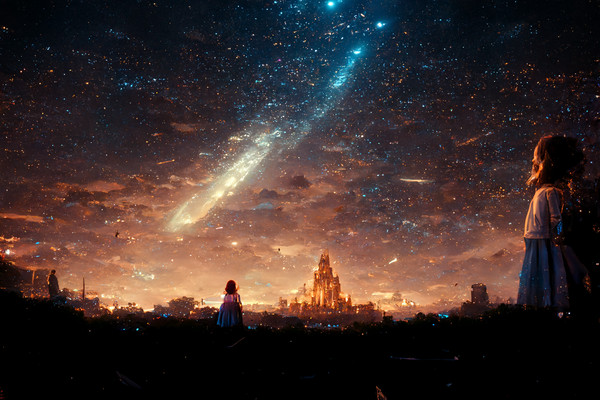 幾千万の星の彼方