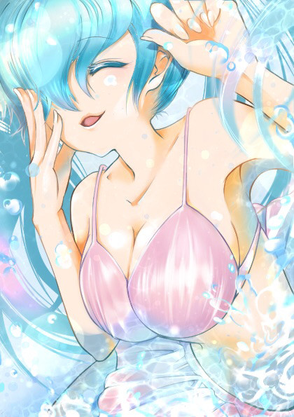 水しぶき