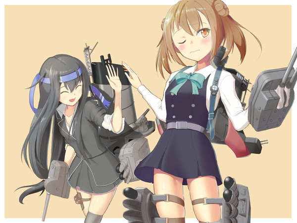 初霜&満潮
