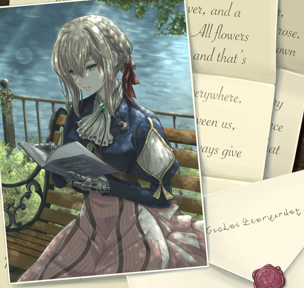Letter from Violet Evergarden
