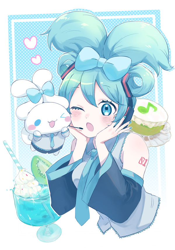 シナモン×初音ミクコラボ
