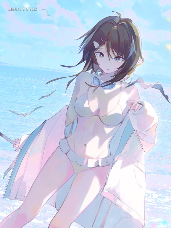 海边