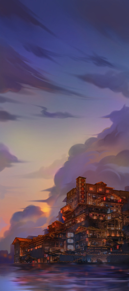 黄昏