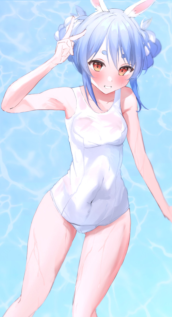 白スクぺこーら