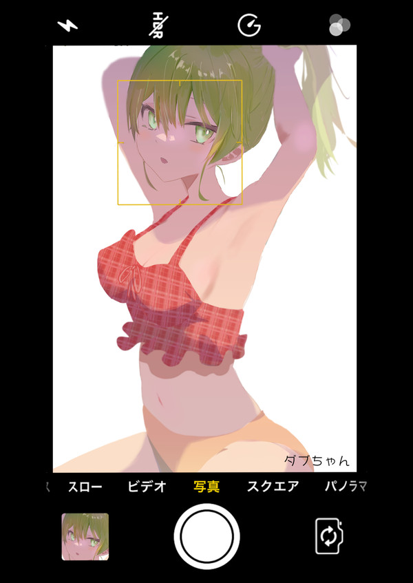 水着ダブちゃん