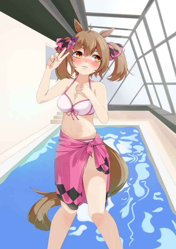 どうしてもファル子の大胆な水着が見たかったトレーナー