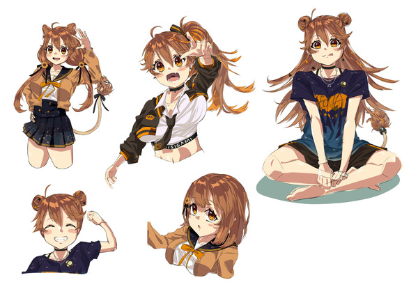 レオナちゃんらくがき