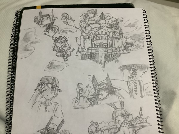 アンドロイド達を描いてみた