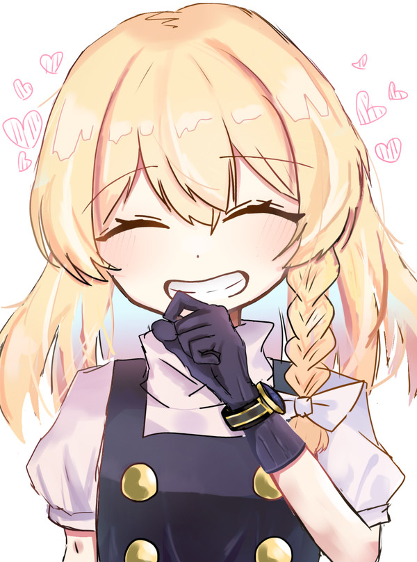 にこにこ魔理沙