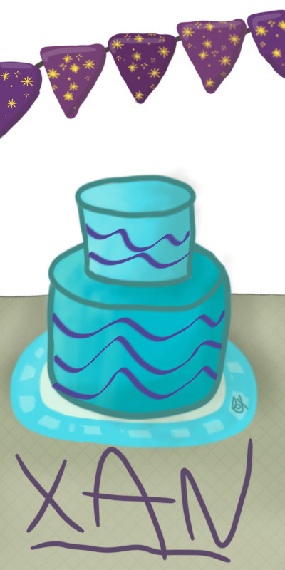 Cake for friends