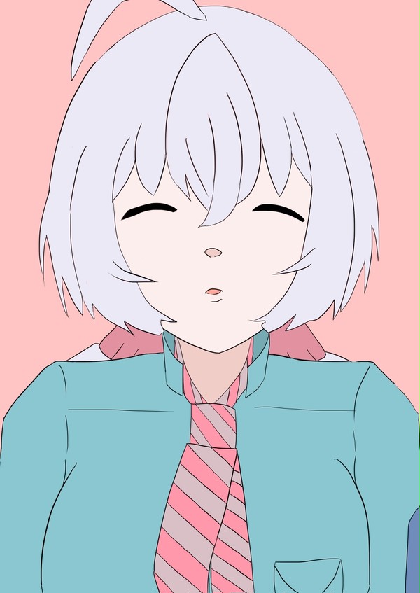 雪音クリス　キス顔