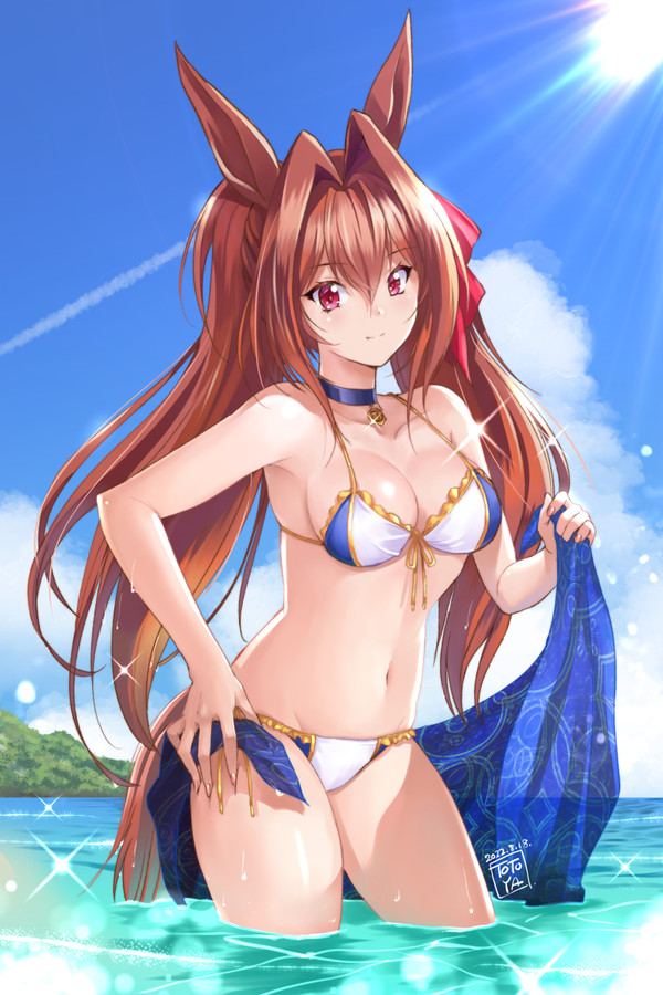 ダイワスカーレット　水着（勝負服カラーバージョン）