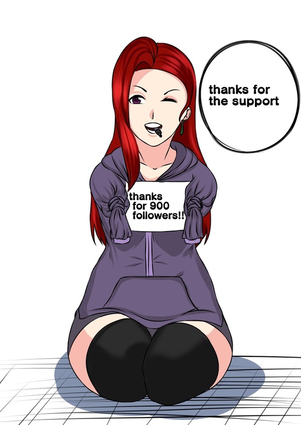 Thanks for the 900+ followers