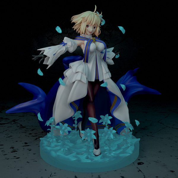 アルクエイド　３Dモデル　フィギュア