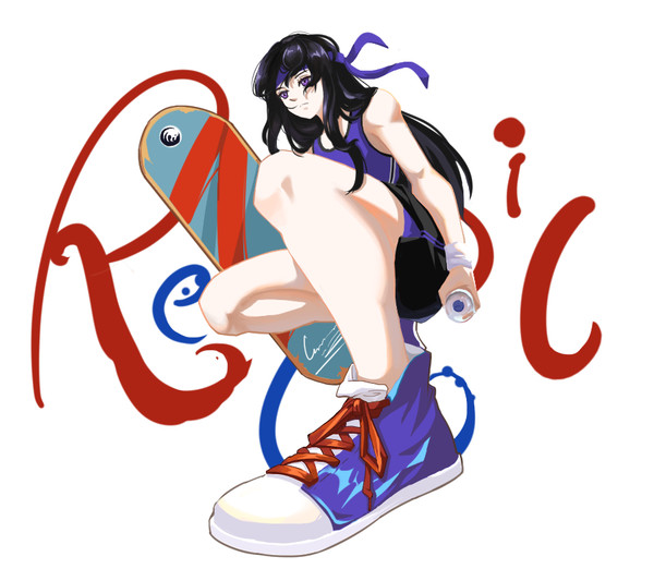 摸