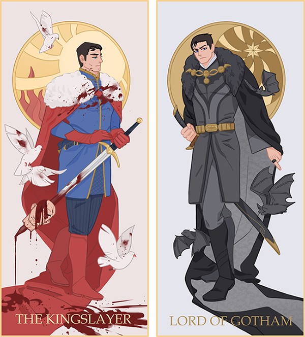【Superbat】 Medieval AU drafts