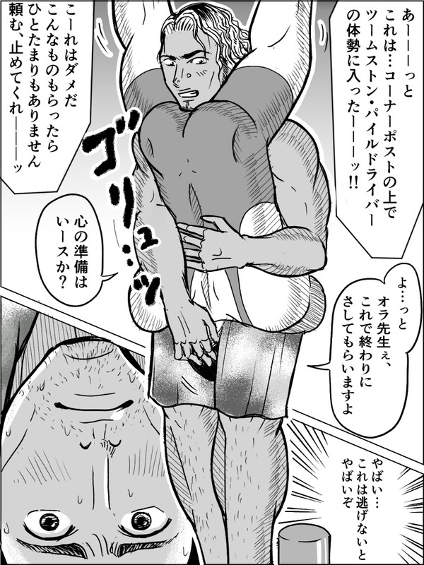 プロレス一枚絵