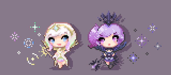 Elementalist Lux pixel art!