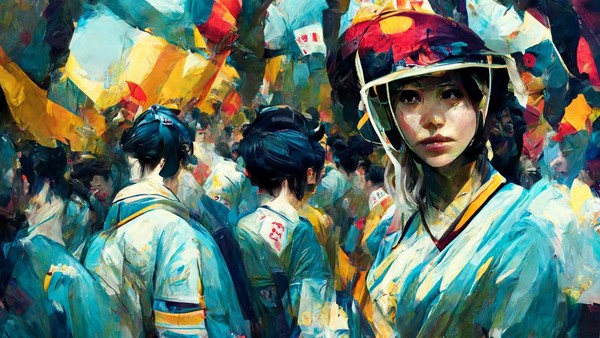 和風美女