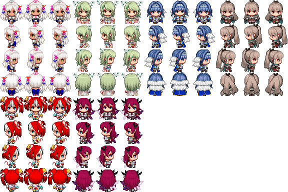 RPGツクール用歩行グラ　議会と希望