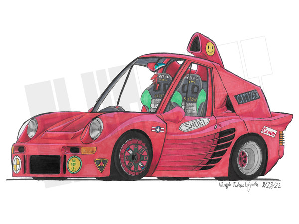 「AKIRA」ロータス・ヨーロッパ・ワイドボディV1