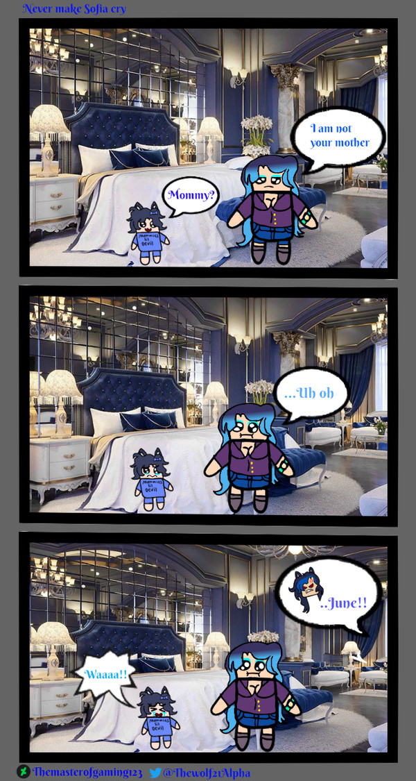 Never make Sofia cry Comic