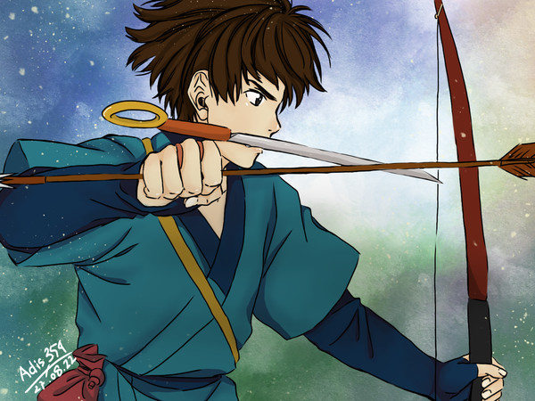 Ashitaka Princess Mononoke fan a