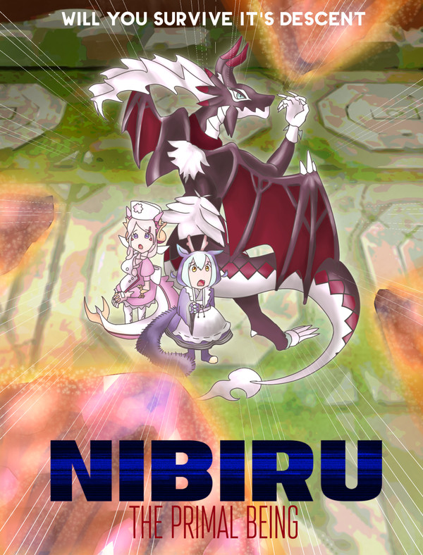 原始生命態ニビルとドラゴンメイド