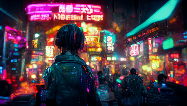 仁清通りの金曜の夜