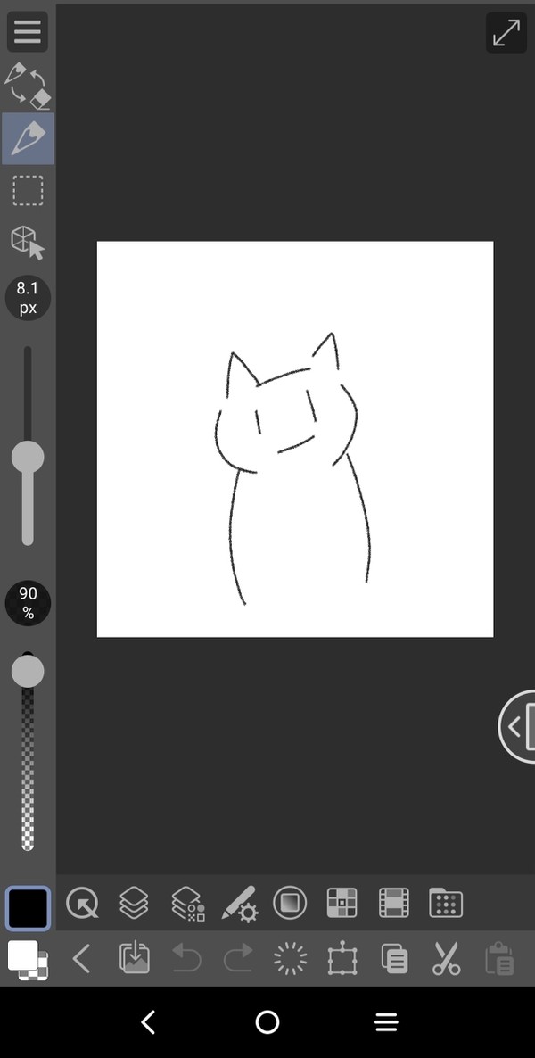 スマホ版CLIP STUDIO難しい