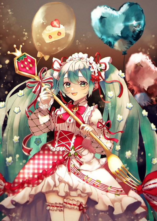 ミクさん誕生日おめでとう🎉🎂