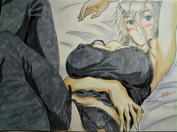 下着姿のネ級改嬢
