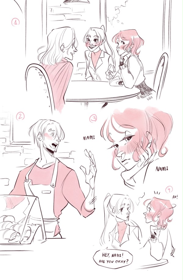 Coffee shop AU