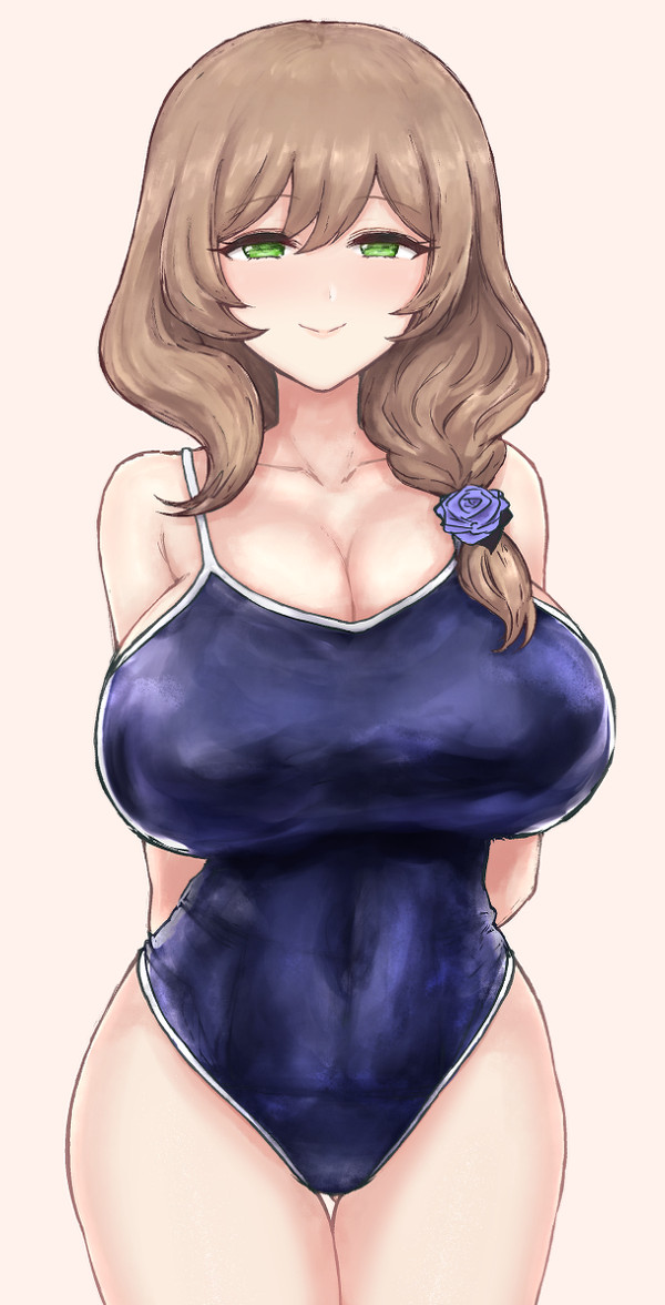 スク水リサさん♡