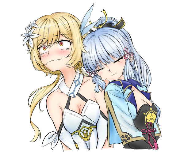ayaka x lumine