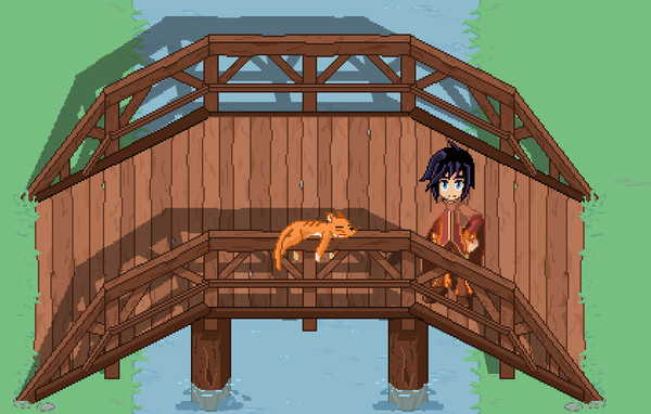 Bridge cat
