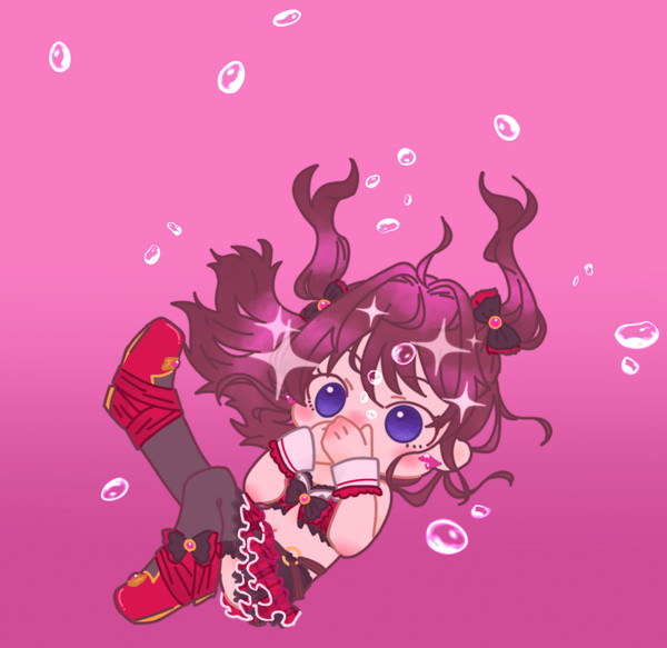 ぶくぶく～.。o○
