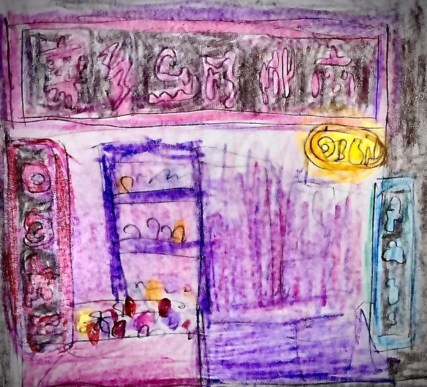 ある駅のジュース専門店