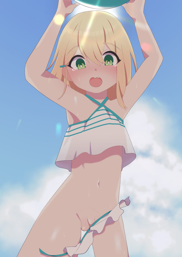 水着脱げちゃった