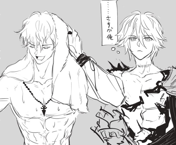 水着ベリアルとファーさん2