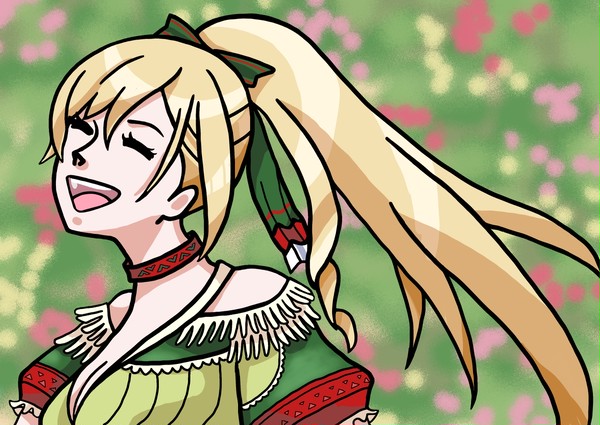 花咲く森