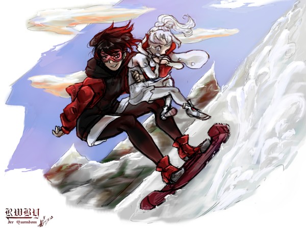Snowboarding Season (RWBY IceQ)