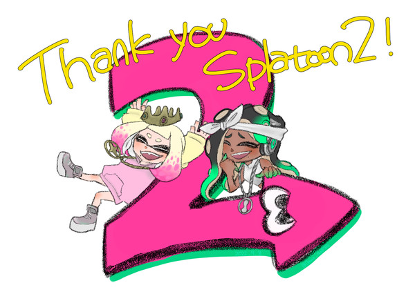 Thank you Splatoon2!