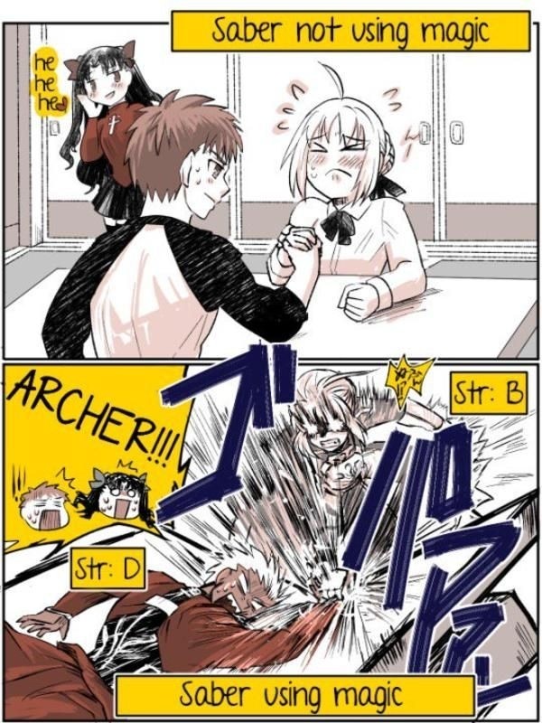 Just used magic with Archer