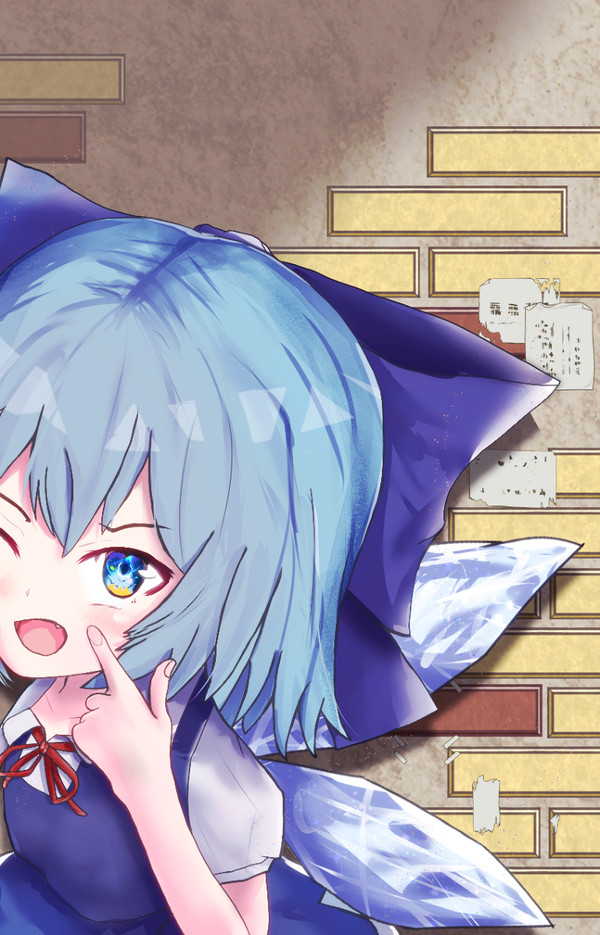 チルノの挑発(# ﾟДﾟ)