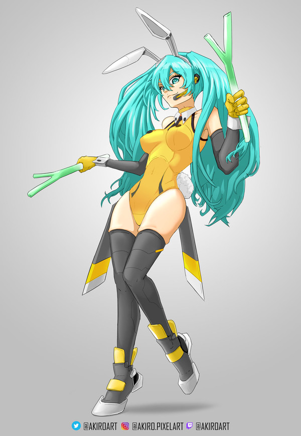 Hatsune Miku Cyber Bunny
