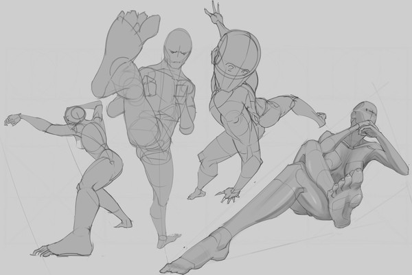 Figure in perspective #3